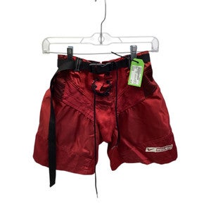 Used Bauer NIKE JUNIOR HOCKEY BOTTOMS Junior Hockey Bottom Red SM 11347-S000255233