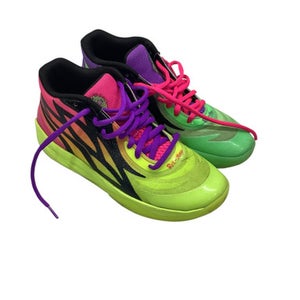 Used Puma Basketball Shoes M Red And Purple Senior 9 11347-S000255315