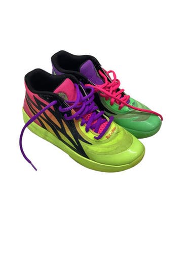 Used Puma Basketball Shoes M Red And Purple Senior 9 11347-S000255315