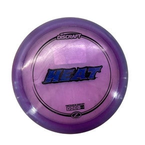 Used Discraft HEAT Z DISTANCE DRIVER Disc Golf Driver Purple 11347-S000255292