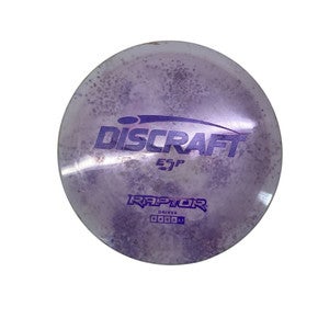 Used Discraft RAPTOR ESP DRIVER Disc Golf Driver Purple 11347-S000255283