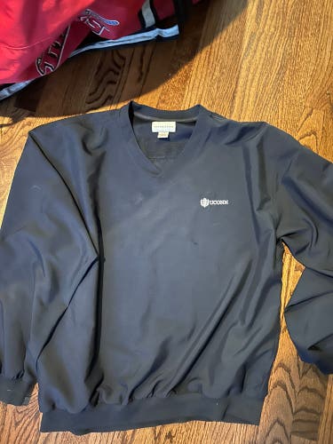 Uconn Blue Men's Large Cutter & Buck Jacket (Used)