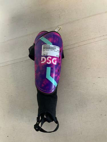 Used Dsg Soccer Shin Guards Junior Pink LG 11823-S000034228