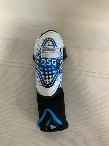 Used Dsg Soccer Shin Guards Junior White LG 11823-S000034227