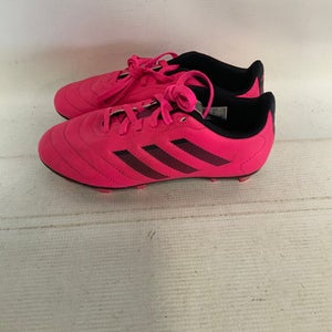 Used Adidas 3 STRIPE Soccer Cleats Pink Junior 03 11823-S000034224