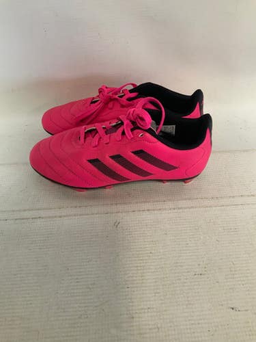 Used Adidas 3 STRIPE Soccer Cleats Pink Junior 03 11823-S000034224