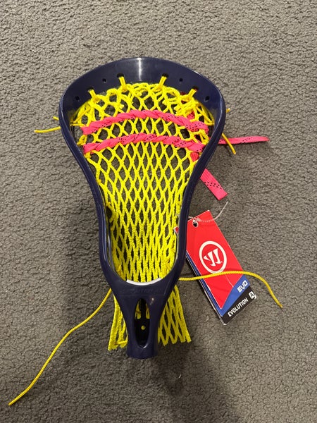 Blue Warrior Evolution 2.0 Strung Head (New)