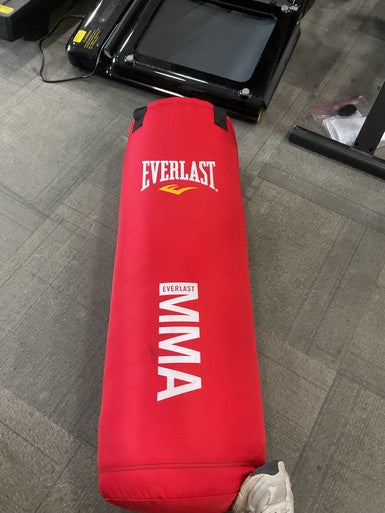 Used Everlast MMA HEAVY BAG Boxing Heavy Bag Red 80 lb 11614-S000221524