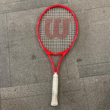 Used Wilson ROGER FEDERER 25 Junior Tennis Racquet Red 25" 11614-S000221509