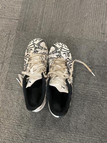 Used Puma Soccer Cleats White Senior 5 11614-S000221475