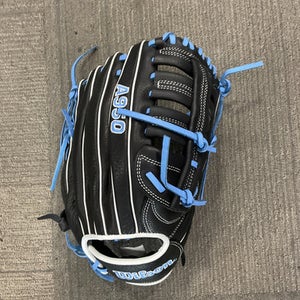 Used Wilson A950 BB/SB Glove RH Throw Black 12 1/2" 11614-S000221479