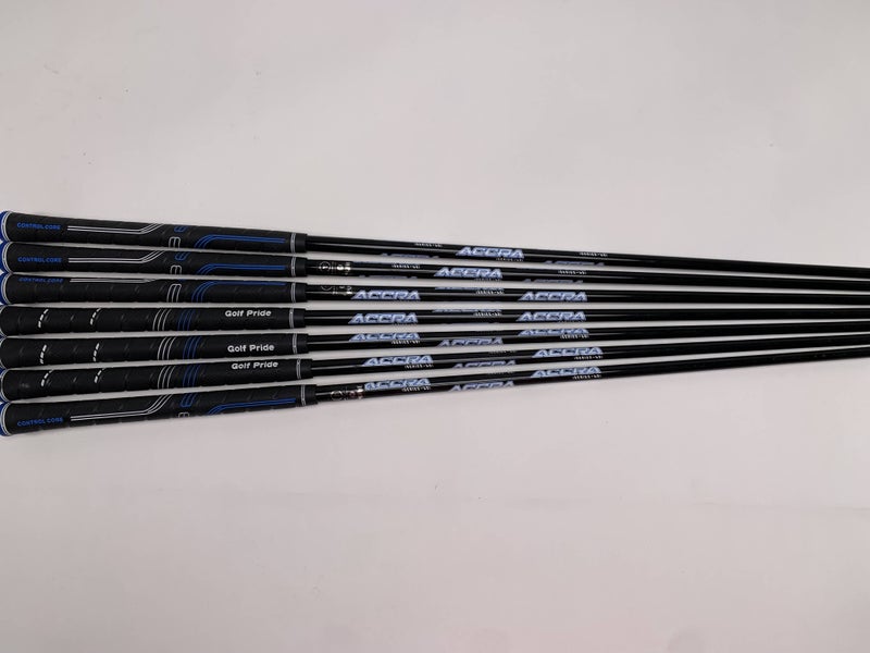 Accra iSeries 60i 60g Regular Iron Set of 7 Shafts 34.25''-37''- Pull 0.355