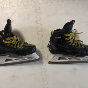 2024 Bauer Elite Hockey Goalie Skates Size 3 Junior (Used)