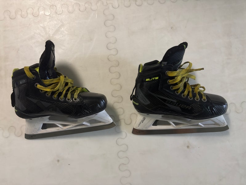 2024 Bauer Elite Hockey Goalie Skates Size 3 Junior (Used)