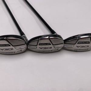 Adams Idea A7 OS Hybrid Set 3 4 5 | 19* 22* 25* ProLaunch AXIS Regular RH