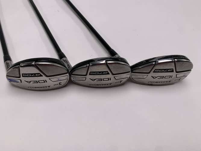 Adams Idea A7 OS Hybrid Set 3 4 5 | 19* 22* 25* ProLaunch AXIS Regular RH