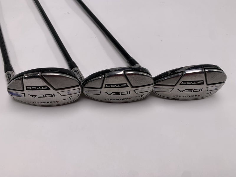 Adams Idea A7 OS Hybrid Set 3 4 5 | 19* 22* 25* ProLaunch AXIS Regular RH