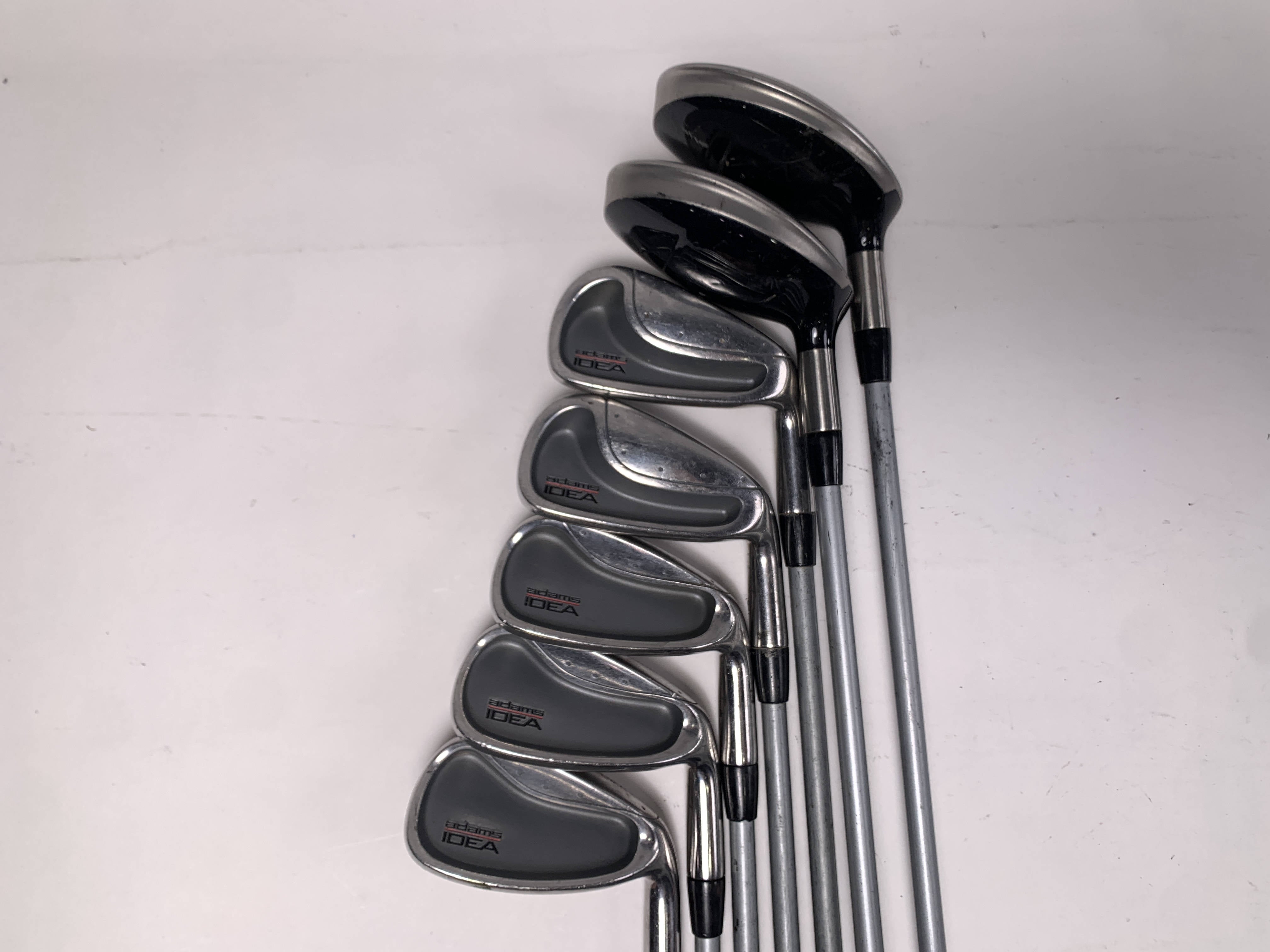 Adams Super S Idea 6-PW Iron Set Regular Flex Graphite Shaft