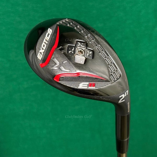 Tour Edge Exotics E8 17 2 Hybrid UST Mamiya Recoil 670 F4 Graphite Stiff w/HC