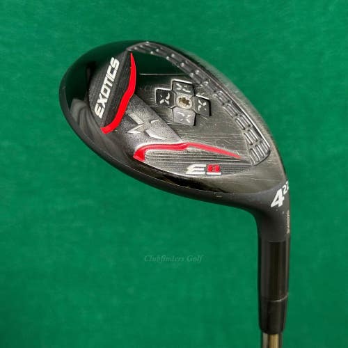 Tour Edge Exotics E8 22 4 Hybrid UST Mamiya Recoil 670 F4 Graphite Stiff w/HC