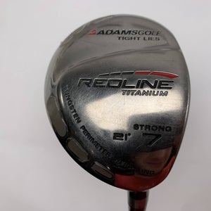 Adams Redline 7 Fairway Wood 21* Fujikura G75 Stiff Graphite Mens RH