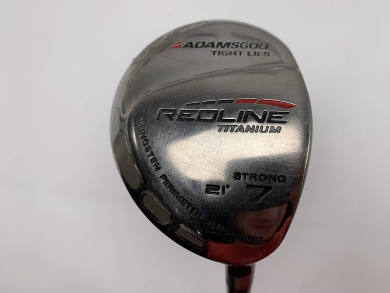 Adams Redline 7 Fairway Wood 21* Fujikura G75 Stiff Graphite Mens RH