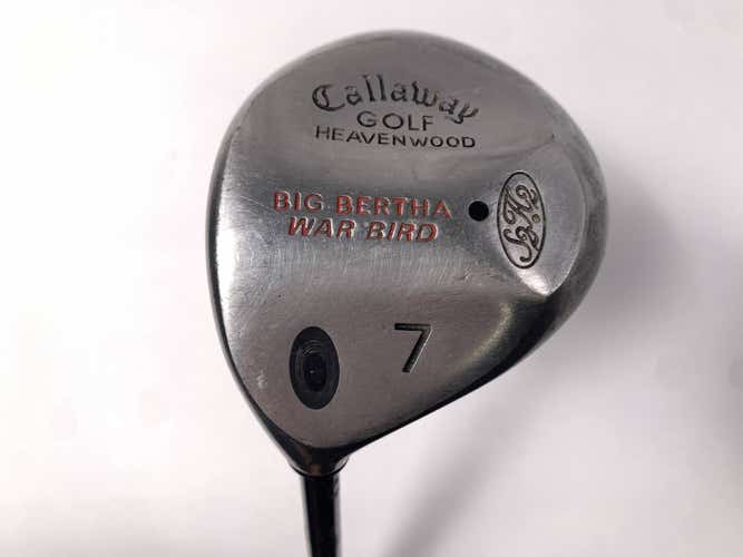 Callaway Big Bertha Warbird 7 Fairway Wood 21* RCH 96 Senior Graphite Mens LH