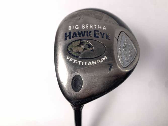 Callaway Hawkeye VFT 7 Fairway Wood 21* Big Bertha Gems 50 Ladies LH