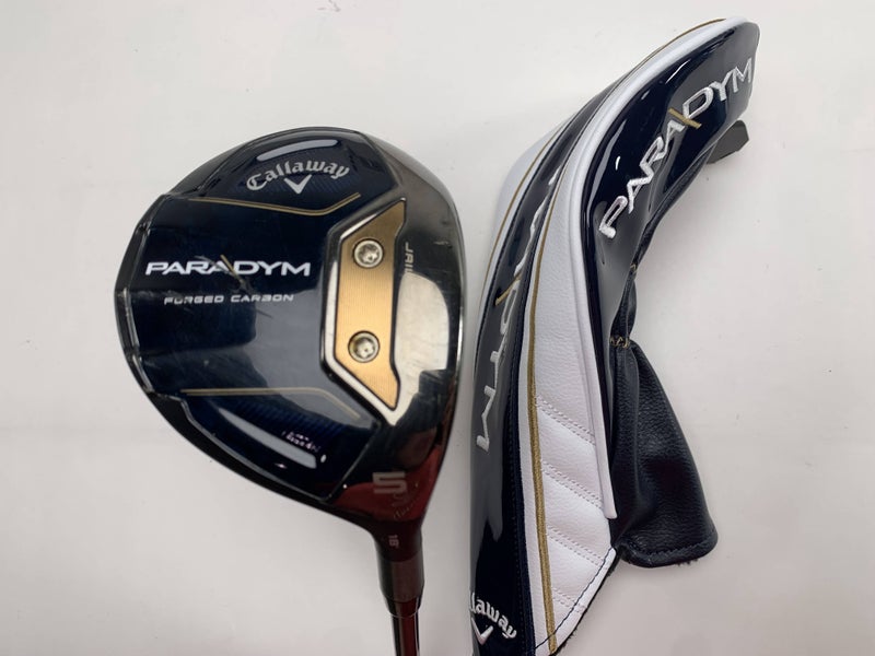 Callaway Paradym 5 Fairway Wood 18* HZRDUS 5.5 Gen 4 Dual Torsional Reg RH HC