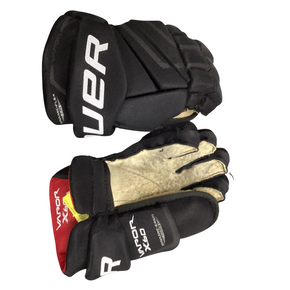 Used Bauer VAPOR X 60 Intermediate Gloves Black 12" 11613-S000167881
