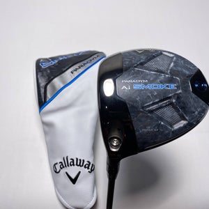 Callaway Paradym Ai Smoke Max D Driver 10.5* Cypher Forty 5.5 40g Regular LH HC