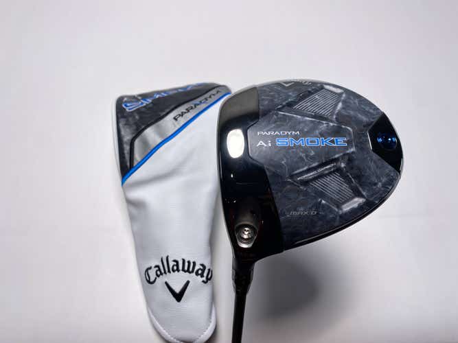 Callaway Paradym Ai Smoke Max D Driver 10.5* Cypher Forty 5.5 40g Regular LH HC