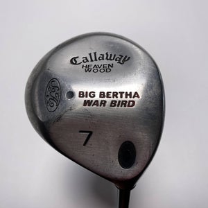Callaway S2H2 Warbird 7 Fairway Wood 21* RCH 90 Regular Graphite Mens RH