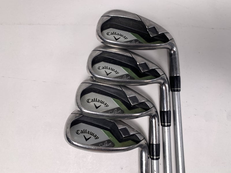 Callaway Solaire 2014 Iron Set 8-PW+SW 50g Ladies Graphite Womens RH