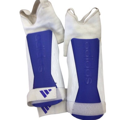 Used Adidas Soccer Shin Guards Junior Royal Blue SM 11760-S000081976