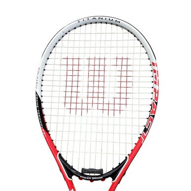 Used Wilson IMPACT Adult Tennis Racquet Red 4 3/8" 11760-S000081963