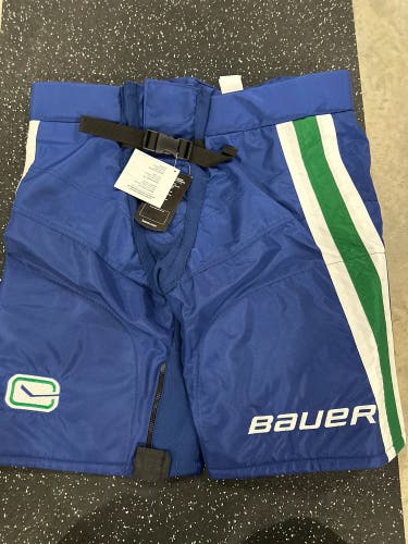 Blue Large Bauer Supreme Pant Shell Pro Stock (New)