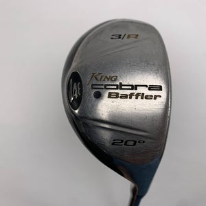 Cobra Baffler 2005 3 Hybrid 20* Aldila NV HL 65g Stiff Graphite Mens RH