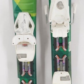 Elan Explore Pro U - Flex Kids Skis with Bindings - 100 cm Used