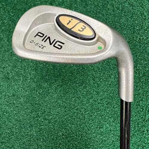 PING i3 O-Size Green Dot Sand Wedge SW Graphite Shaft Regular Flex Right Hand