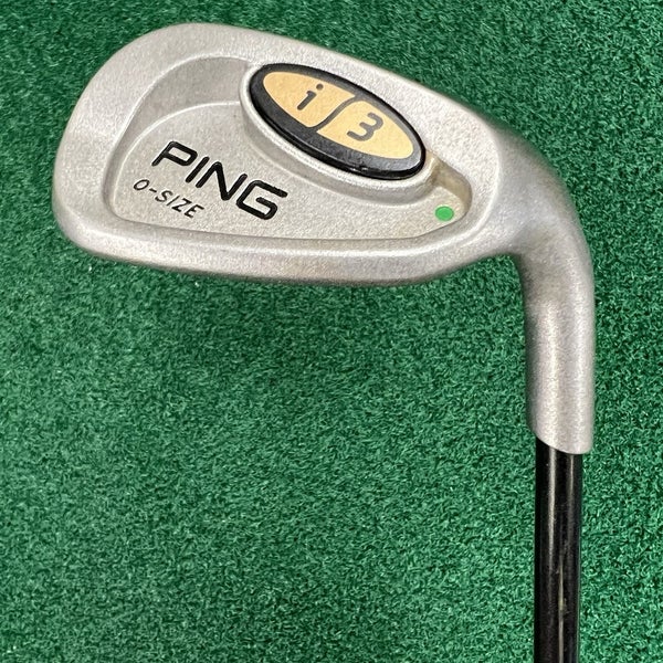 PING i3 O-Size Green Dot Sand Wedge SW Graphite Shaft Regular Flex Right Hand