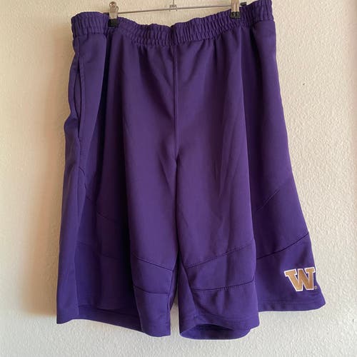 NCAA 2XL Washington Huskies Purple Basketball Shorts