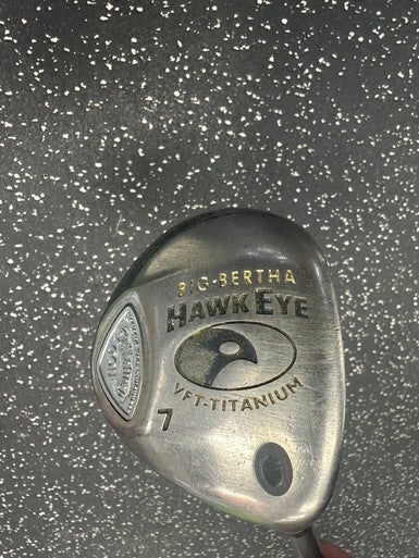 Used Callaway BIG BERTHA HAWK EYE Mens Fairway Wood RH 7 Wood 11849-S000031623