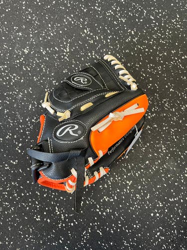 Used Rawlings PL105NO BB/SB Glove RH Throw Black 10 1/2" 11849-S000031401