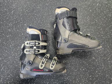 Used Nordica N 5.1 W Womens DH Ski Boot Black 240 MP - J06 - W07 11849-S000031457
