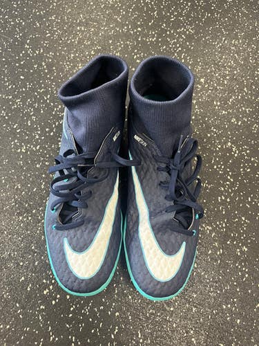 Used Nike Soccer Indoor Shoes Navy Blue Senior 10 11849-S000031512