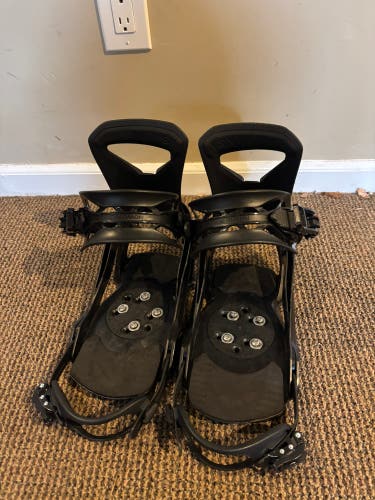 Men's Large Salomon Pact Snowboard Bindings All Mountain (Used)