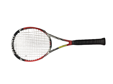 Used Wilson STEAM 99S Adult Tennis Racquet Red 4 1/2" 11613-S000167273
