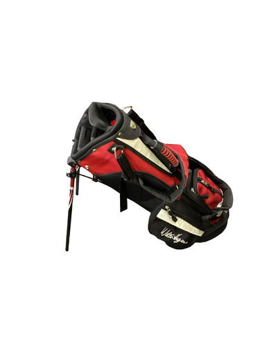 Used Walter Hagen JR HAGEN Jr Stand Bag Red 11613-S000167324