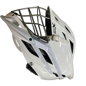 Used Cascade XRS PRO Lacrosse Helmet White One Size 11613-S000166927